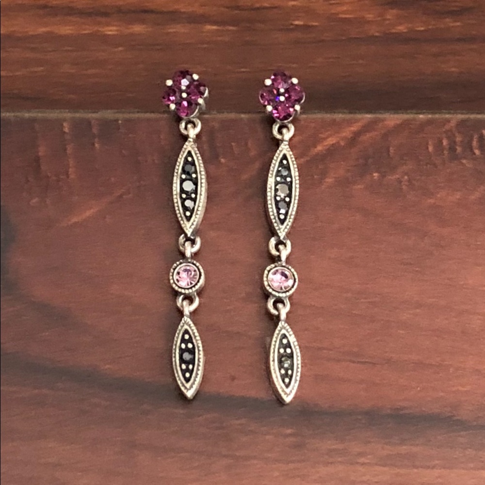 Amethyst Drop Earrings